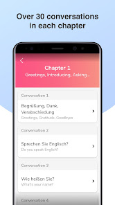 Captura 3 German Conversation Practice - android