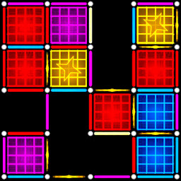 Icon image Dots Boxes neon relaxing game