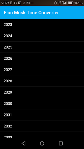 Elon Musk Time Converter Screen 2
