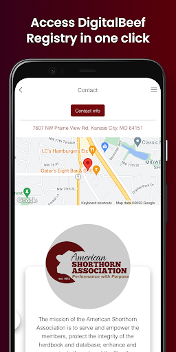 American Shorthorn Association Screen 3