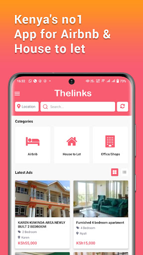 Android application Thelinks screenshort