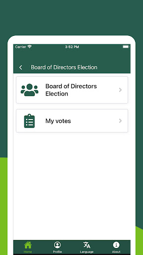 Android application FSC Online Voting App screenshort