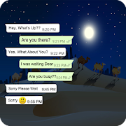 Dark Chat Screen Themes – Night Chat Wallpapers