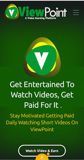 Android application ViewPoint - Watch Video & Earn screenshort