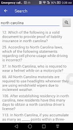 North Carolina DMV Driver License Practice Test