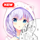 Anime Girl Color by Number - Anime Coloring Book Windowsでダウンロード