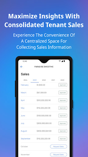 Android application IDTenant screenshort