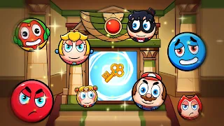 Red and Blue: Twin Color Ball - Screenshot 1