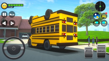 School Bus Simulator Driving