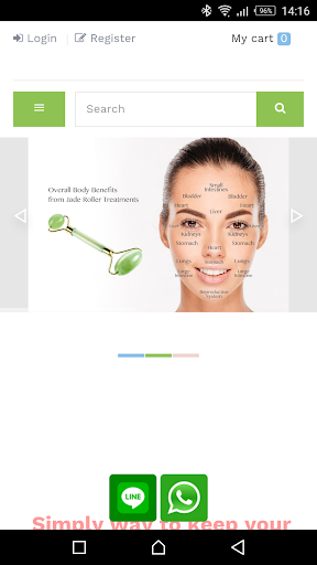 Android application Mizzysimply screenshort