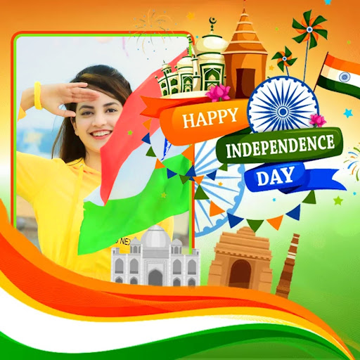 Android application 15 August Photo Frame 2024 screenshort
