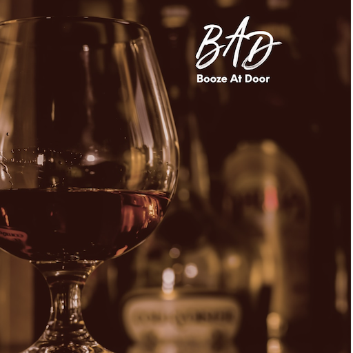 BAD-BoozeAtDoor Delivery Boy logo
