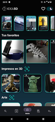 Android application Idea 3D screenshort