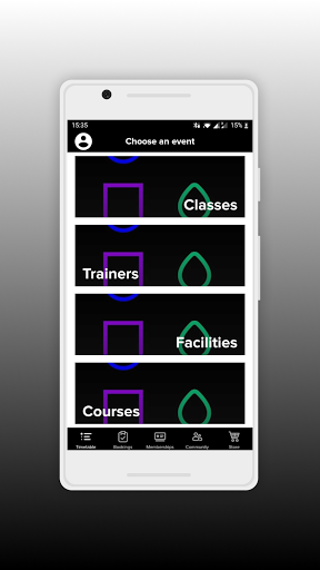 Android application Rise Fitness Studios screenshort