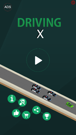 Android application Driving X screenshort