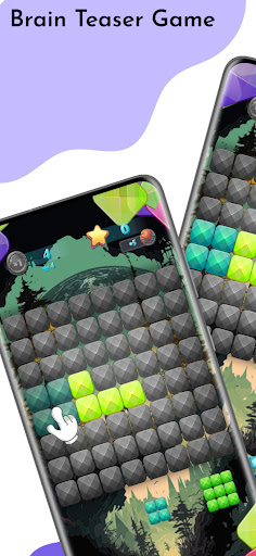 Android application Block Puzzle Saga screenshort
