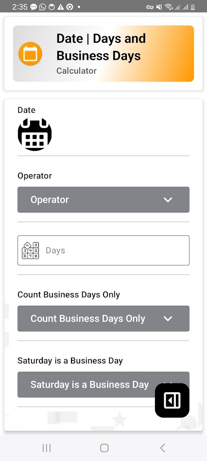 #5. Time and Date Calculator (Android) โดย: UKM APPS