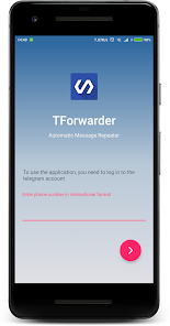 TForwarder - auto message forwarding for telegram  screenshots 1