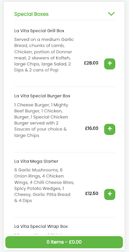 Pizza La Vita Screen 3