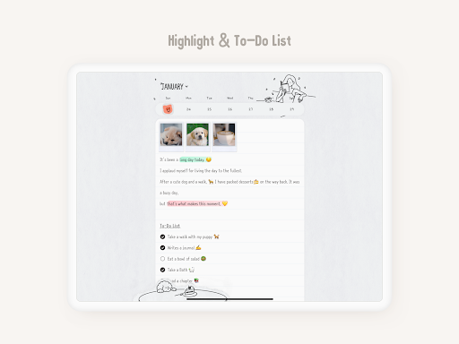 soso note - daily journal - Lifestyle - apps
