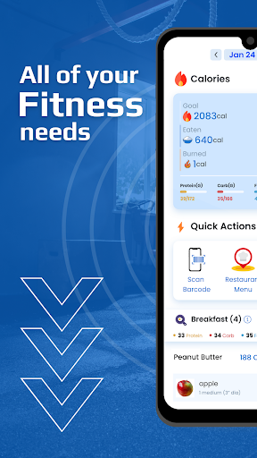 Android application NextLevel Fit: Fitness Tracker screenshort