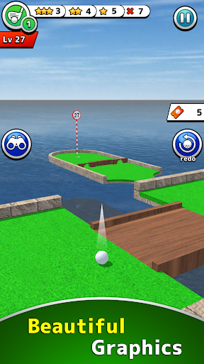 Android application Mini Golf 100+ (Putt-Putt) screenshort