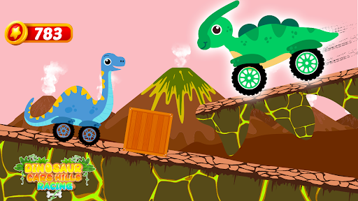 Dino Cars Hills Racing Games Screen 3