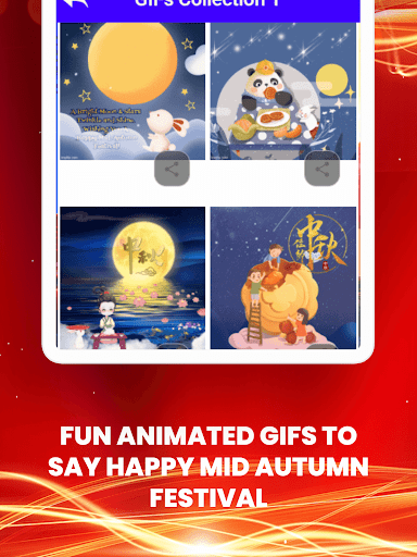 Mid Autumn Festival Cards GIFs