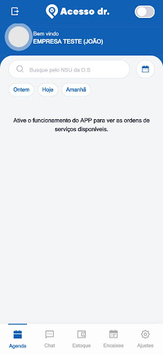 Acesso dr. Screen 3