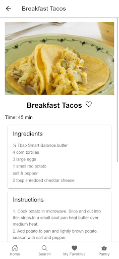 Cooksmart Screen 2