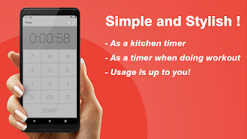 screenshot of Timer-Kitchen timer&Stopwatch