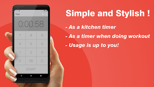 Timer-Kitchen timer&Stopwatch