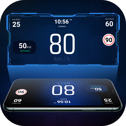 Car Dashboard Speedometer HUD 1.9 Icon