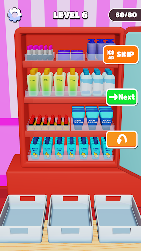 Fill Up FridgeOrganizing Game