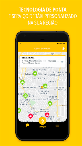 Android application Let's! Express - Passageiros screenshort