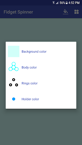 Fidget Spinner - Widget Screen 3