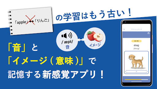 Android application 写真で覚える英単語「意味と音」 screenshort