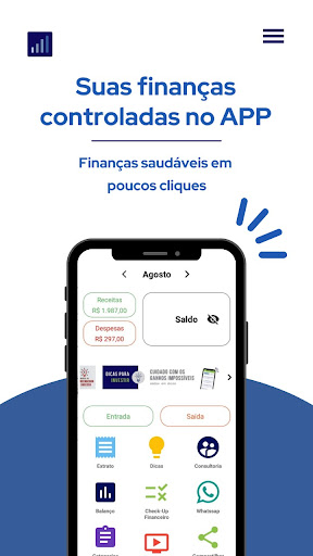 Android application Mais Controle Finança Pessoal screenshort