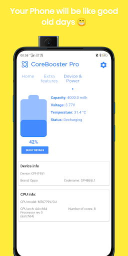 CoreBooster - Device and Game