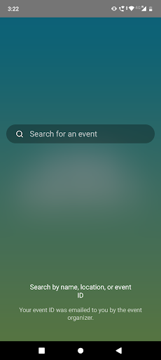 One Select Events Screen 2