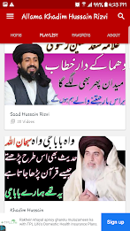 Allama Khadim Hussain Rizvi poster 12