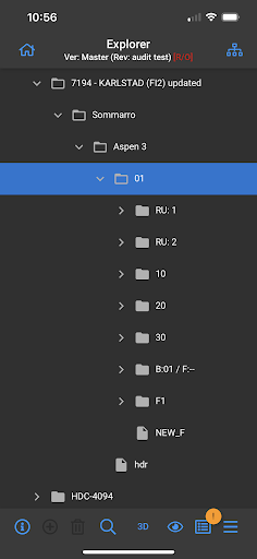 FM ACCESS Screen 3