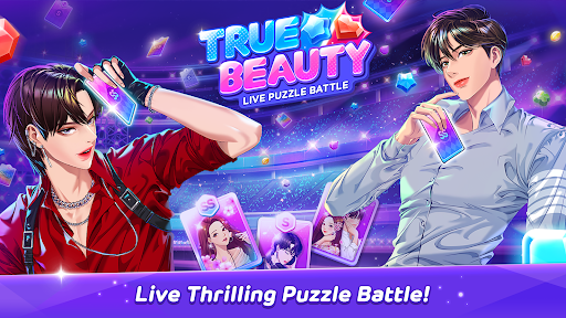 Android application Live Puzzle Battle: TrueBeauty screenshort