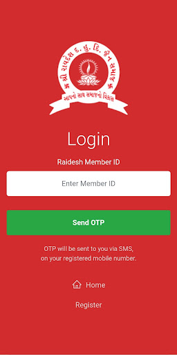 Android application Raidesh Samaj screenshort