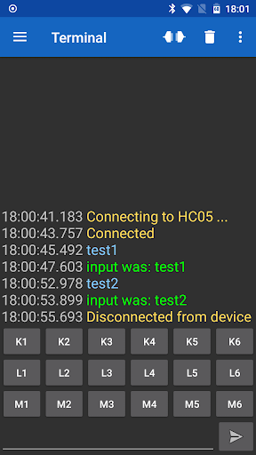 Serial Bluetooth Terminal Google Play のアプリ
