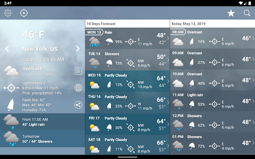 Weather XL PRO Ekran görüntüsü