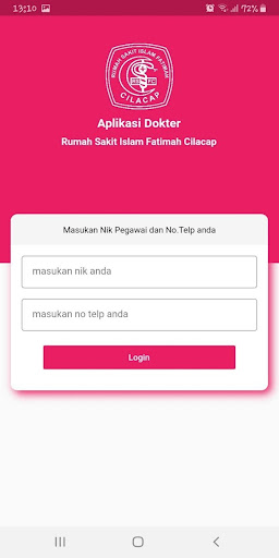 Android application E-Dokter RSIFC screenshort