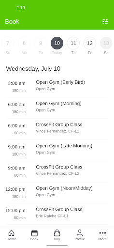 CrossFit Oahu Screen 2