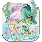 Cute Love Birds Keyboard icon