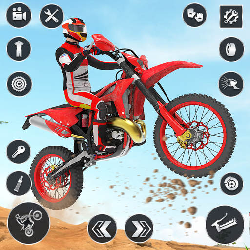 Bike Game 3D: Motocross Skills  Icon